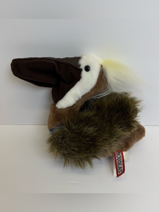 Douglas Other - BEACHY PELICAN Plush Stuffed Animal by Douglas Cuddle Toy Brown Ocean Bird Rare